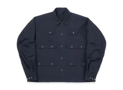 DAIWA PIER39 Tech Multi Fishing Pocket Shirt L/S Solid "Dark Navy"