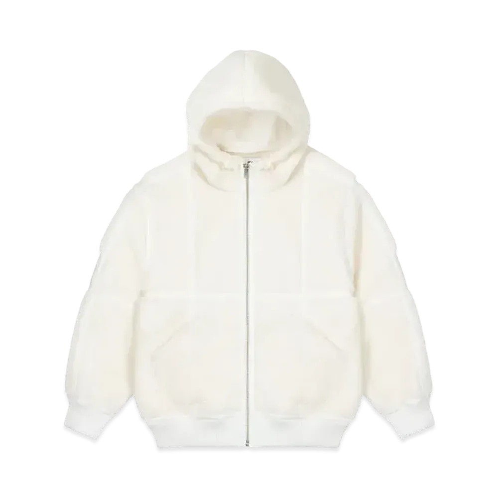 PALACE Sherpa Hooded Jacket "Off White"