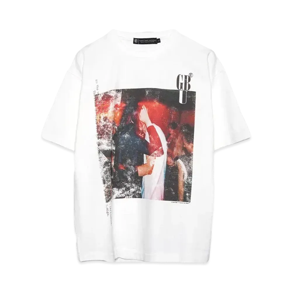A GOOD BAD INFLUENCE LIFE IS TSHIRT "WHITE"