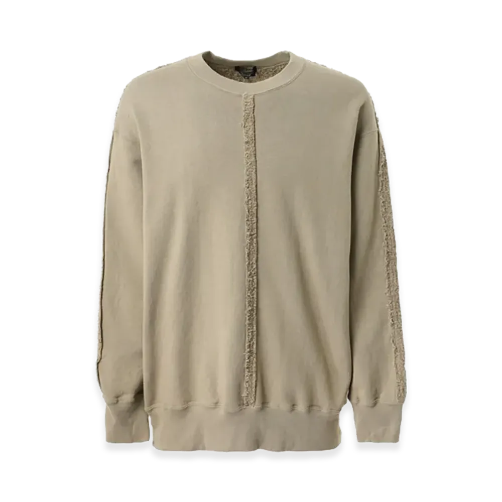 COMME des GARCONS HOMME Cotton Garment Dye Sweatshirt "Sand Beige"