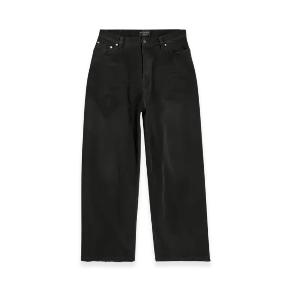 BALENCIAGA Large Baggy Jeans "Black"