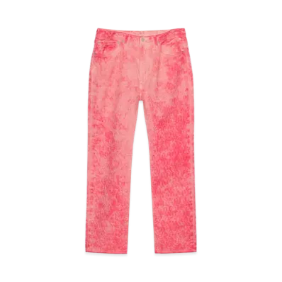 Stussy x Levi's Jacquard Jean "Pink"