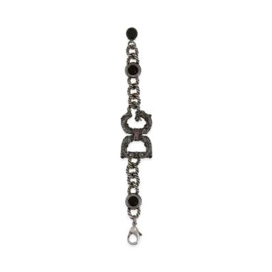 Dolce&Gabbana Link Bracelet With DG Logo "Silver"