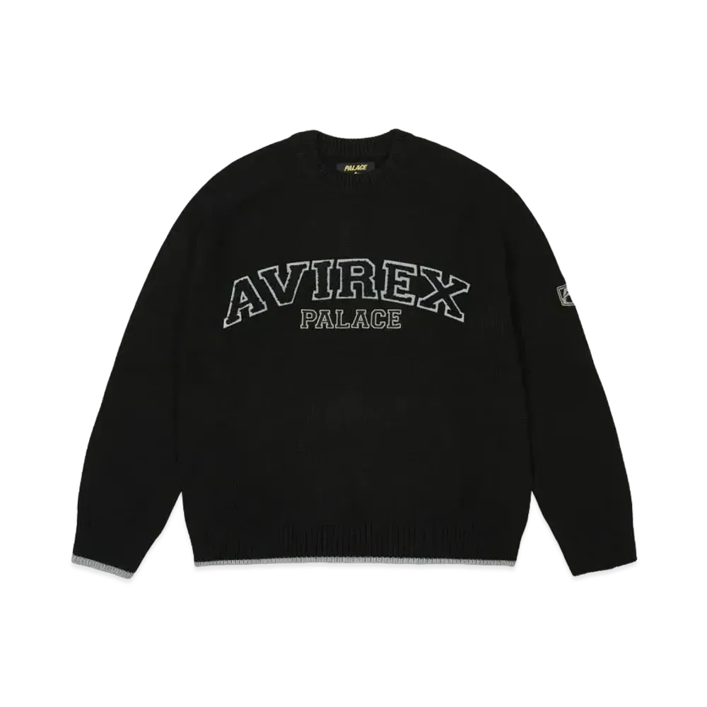 PALACE Avirex Knit "Black"