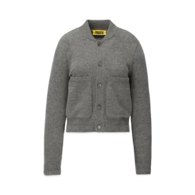 Onitsuka Tiger DENIVITA Women's Knit Cardigan "Grey"