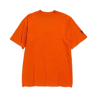 Needles S/S MOCK NECK TEE - COTTON PILE JERSEY "Orange"
