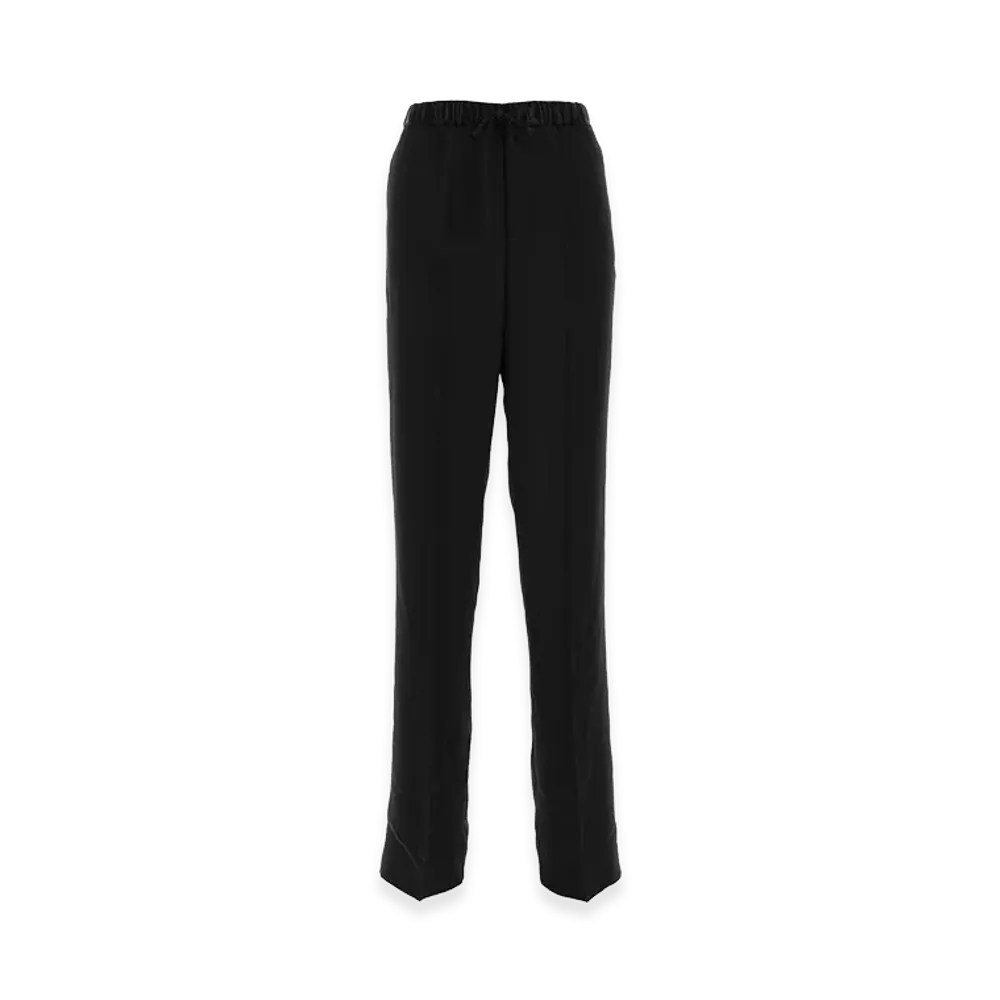 Jil Sander Women's Satin Pant "Black"