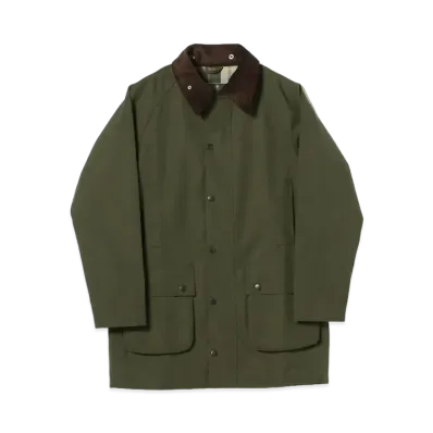 Barbour x BEAMS F Gamefair 2 Layer Coat "Sage"
