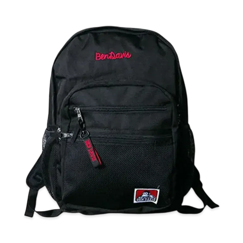BEN DAVIS Backpack Women'S Men'S Kids School Stylish Rucksack "Red"