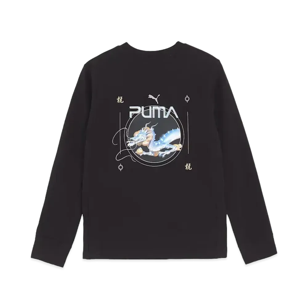PUMA x SORAYAMA Graphic Long Sleeve T-Shirt "Puma Black"
