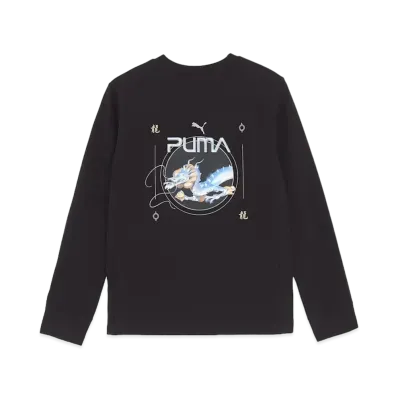 PUMA x SORAYAMA Graphic Long Sleeve T-Shirt "Puma Black"