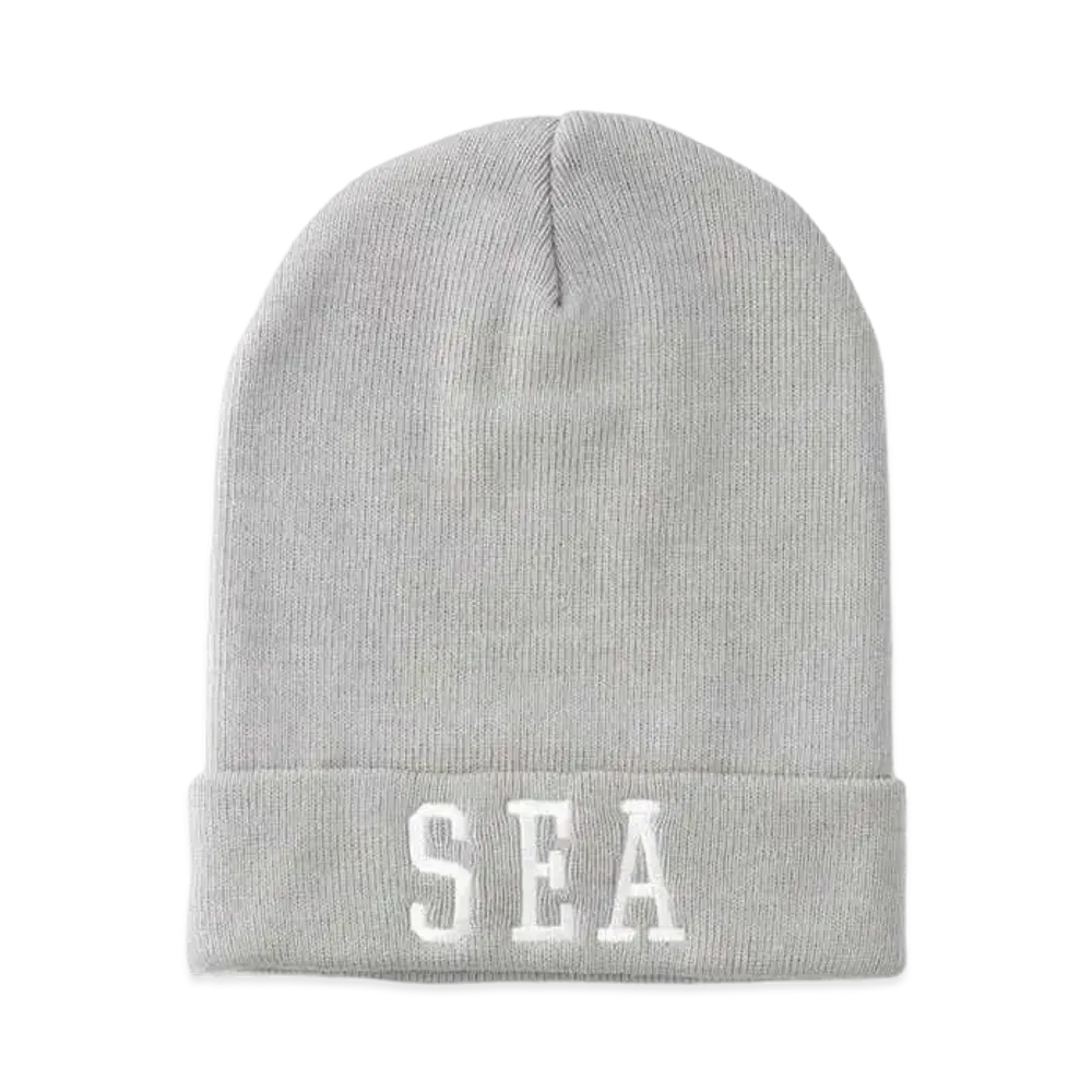 WIND AND SEA SEA (A-HOOPS) BEANIE "Gray"