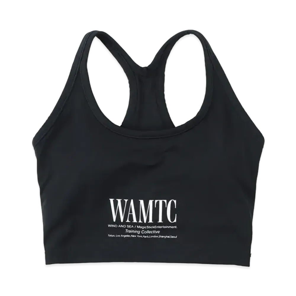 WIND AND SEA x MAGIC STICK WAMTC WMNS BRA TOP "Black"