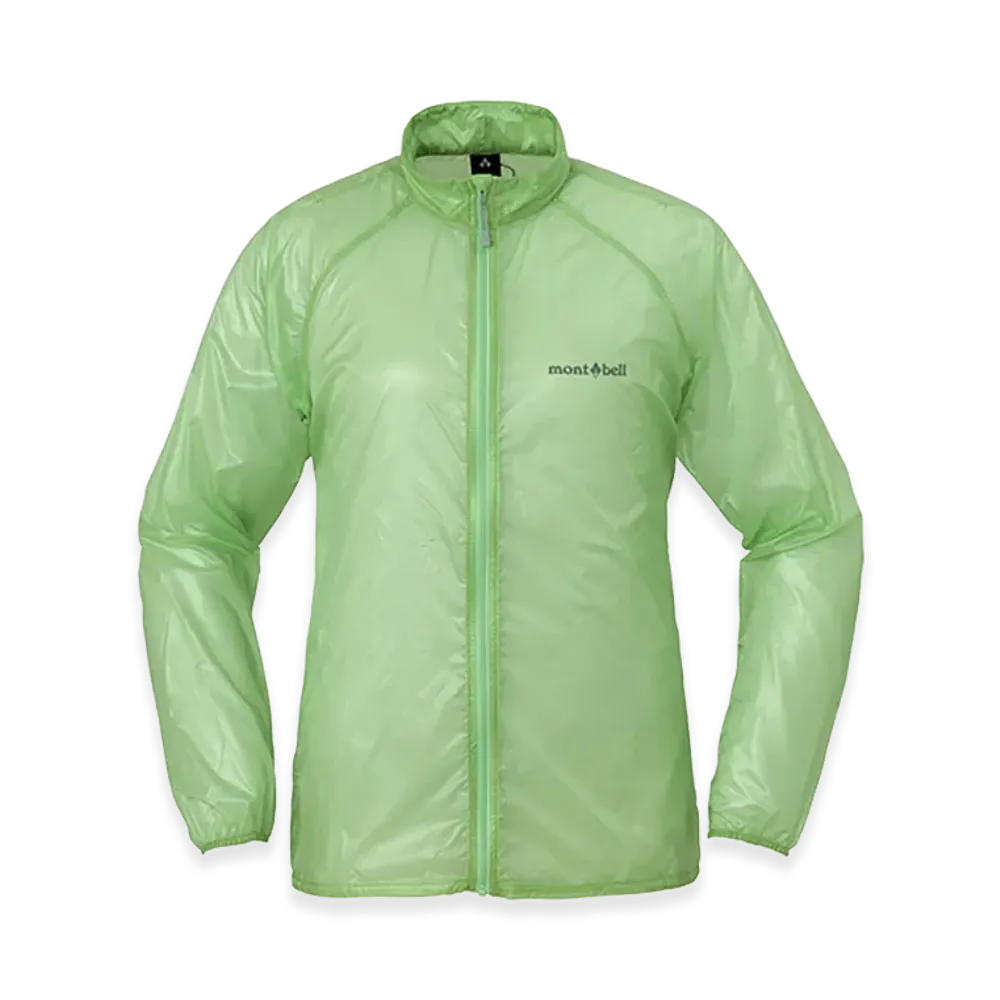 mont-bell Women's US EX Light Wind Jacket "Light Green"