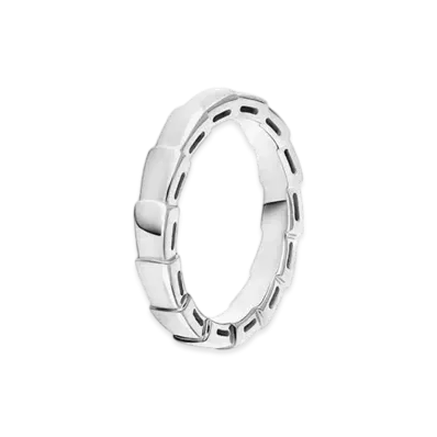 BVLGARI Serpenti Viper Ring 18K "White Gold"