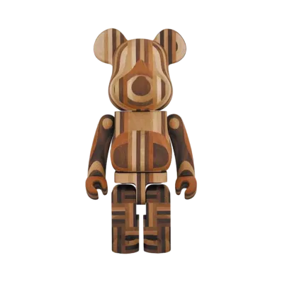 Bearbrick Karimoku Yosegi 1000%