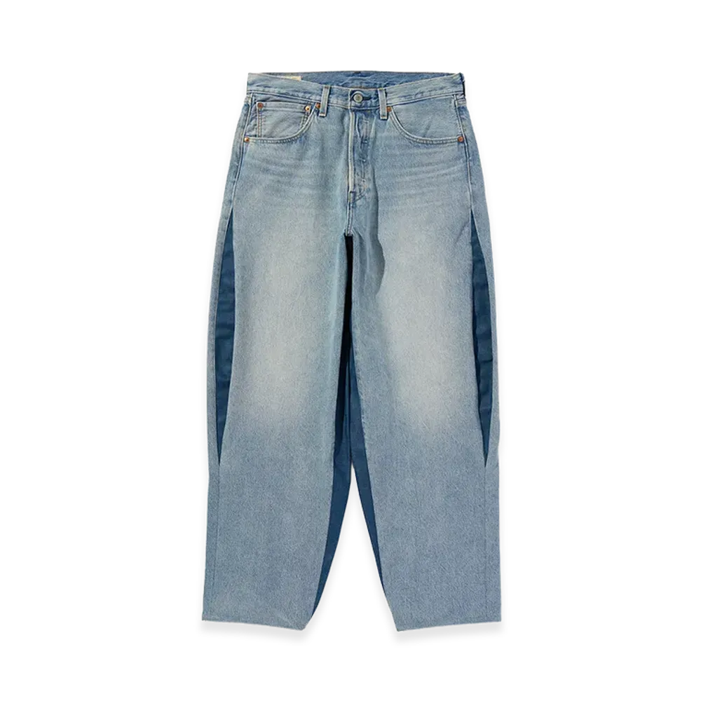 Levi's 501 Loose Customized Expansion Baggy Jeans V2 S/D "Light Wash"
