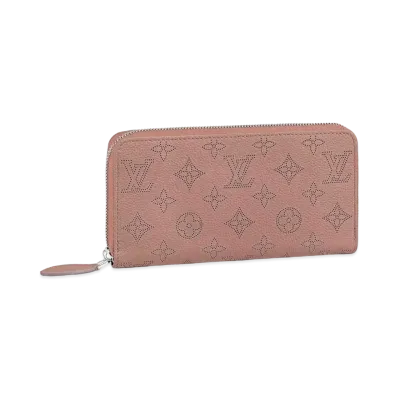 Louis Vuitton Zippy Wallet Monogram Mahina "Bois de Rose"