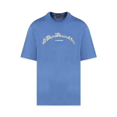 Jordan x A MA MANIÉRE Short Sleeve T-shirt "Blue"