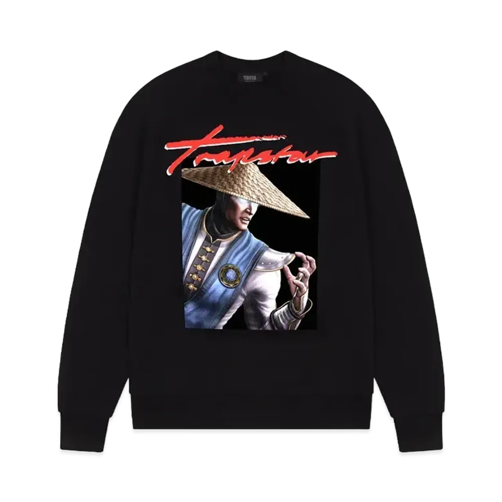 TRAPSTAR x RAIDEN Signature Crewneck "Black"