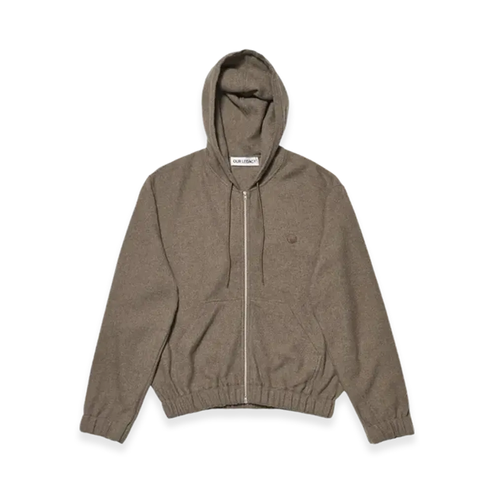 OUR LEGACY Zip Hood "Deadstock Yin Yang Embrodiery"