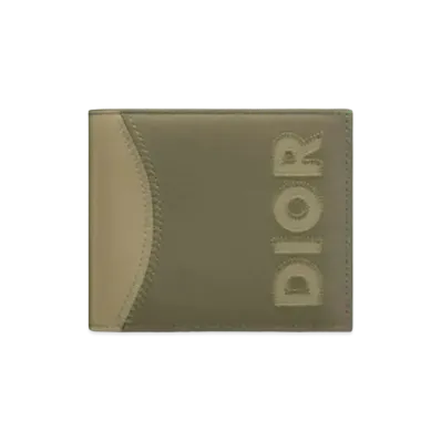 Dior Curfskin Wallet "Khaki"