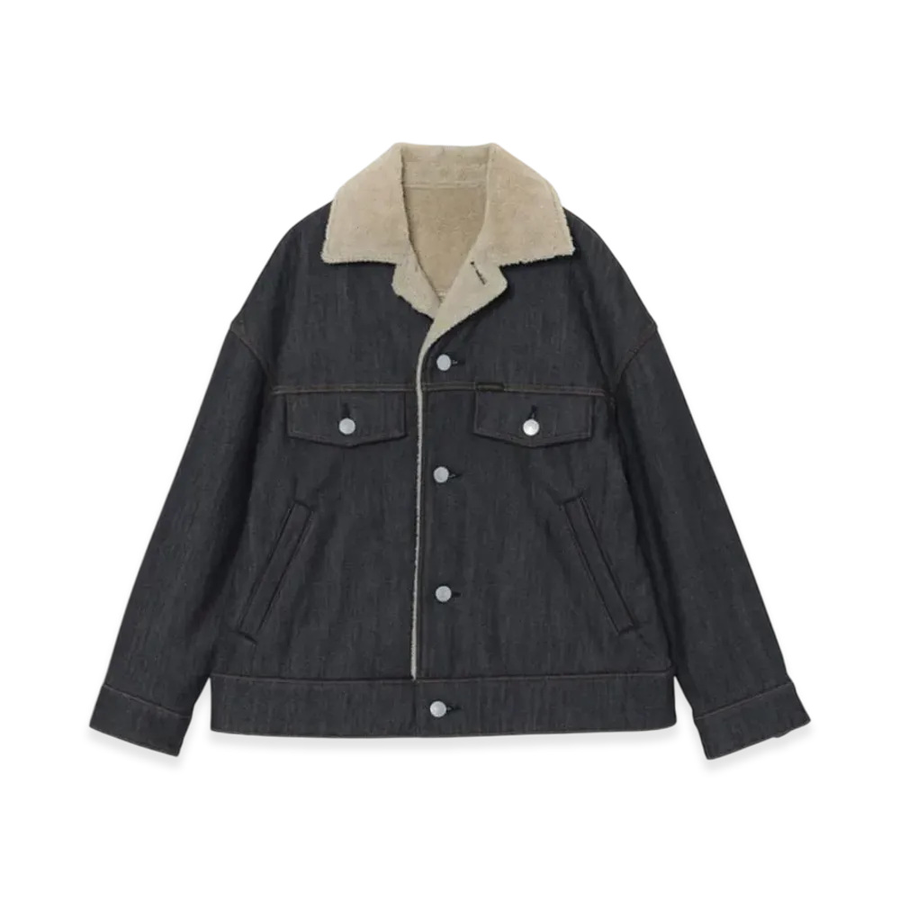 HYSTERIC GLAMOUR x lucien pellat-finet Women's Denim Lunch Jacket "Indigo"