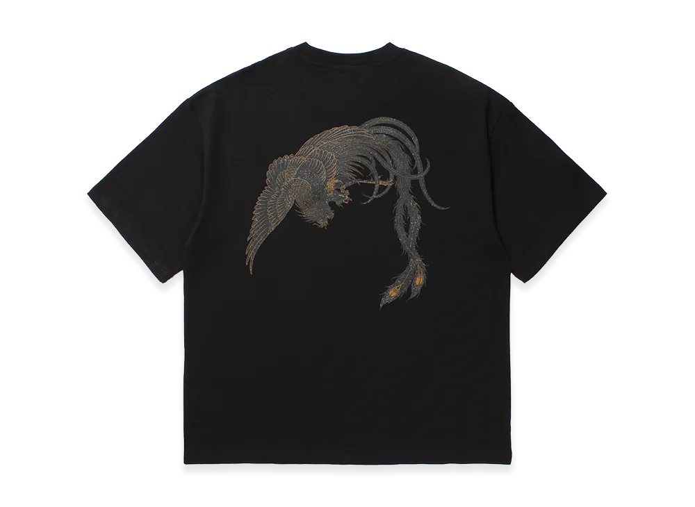 APHRODITEGANG GAKKIN x BUDSPOOL Kokuzuicho T-Shirt "Black"
