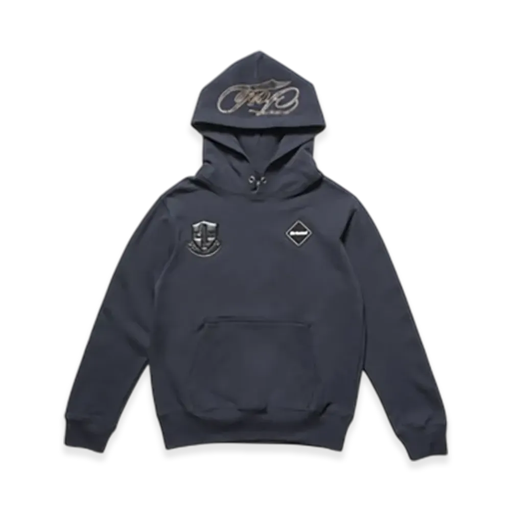 F.C.Real Bristol For Kids Letterd Sweat Hoodie "Navy"