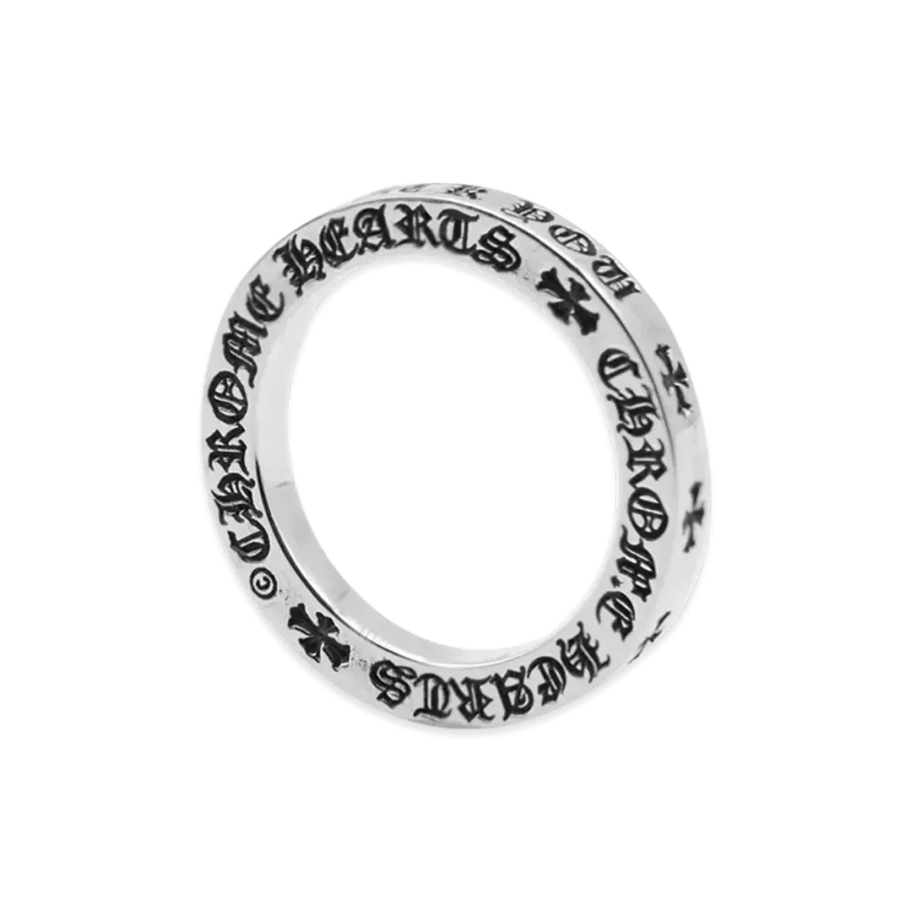 Chrome Hearts Spacer Ring FUCK YOU 3mm Las Vegas Exclusive "Silver"