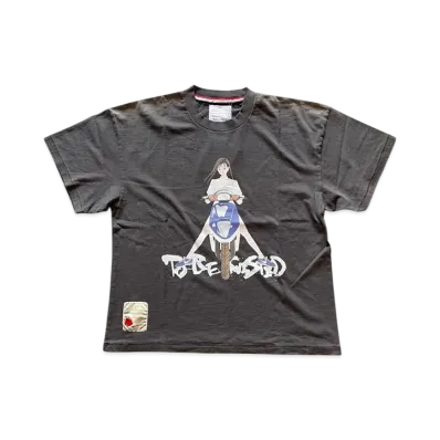 SEVESKIG Nostalgic Girl RZ02 S/SL Tee Ver Hisashi Eguchi "Black"