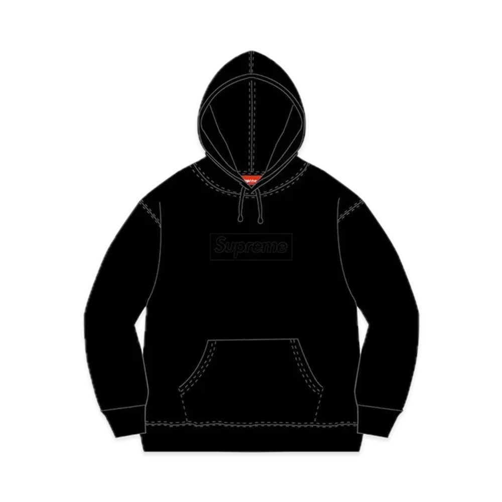 Supreme Box Logo Hooded Sweatshirt "Black" (14FW)