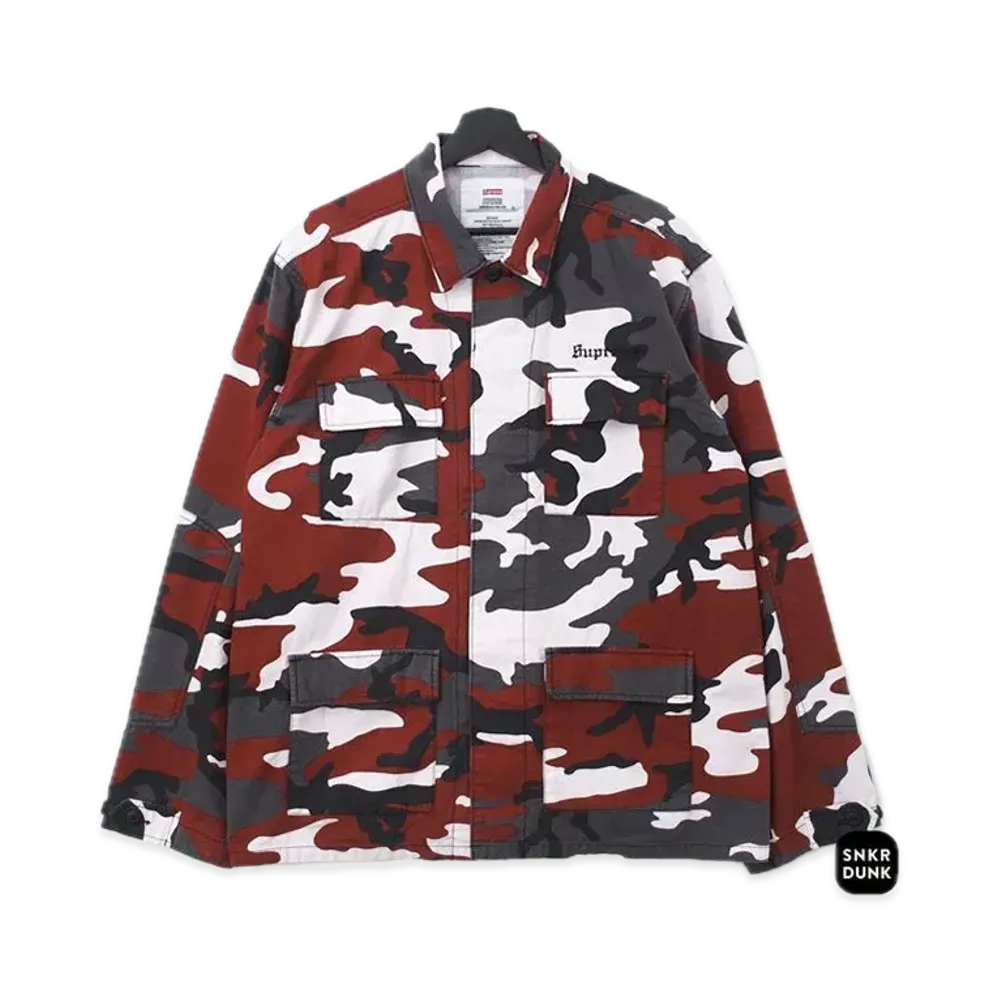 Supreme x Hellraiser BDU Shirt "Red Camo "