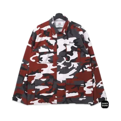 Supreme x Hellraiser BDU Shirt "Red Camo "