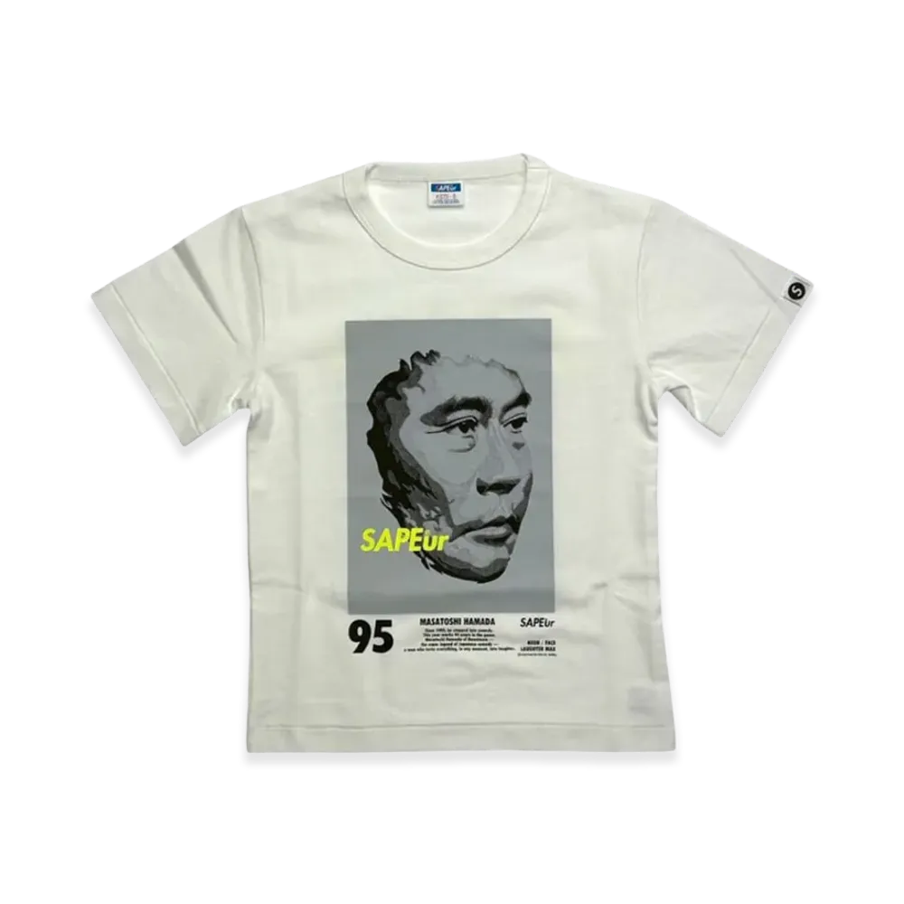 SAPEur x MASATOSHI HAMADA Kids MH1995 S/S T-Shirt "White"