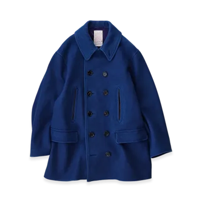 NICENESS I.D.Mclagan 13 - Button Indigo Peacoat "Indigo"
