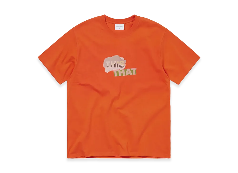 thisisneverthat THIS THAT Collage Tee "Vermilion"