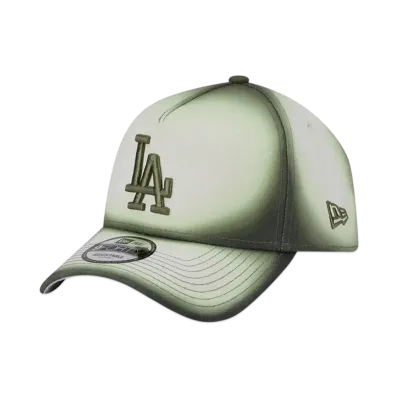 NEW ERA 9Forty A-Frame Gradient Edge Los Angeles Dodgers "Chrome White/New Olive"