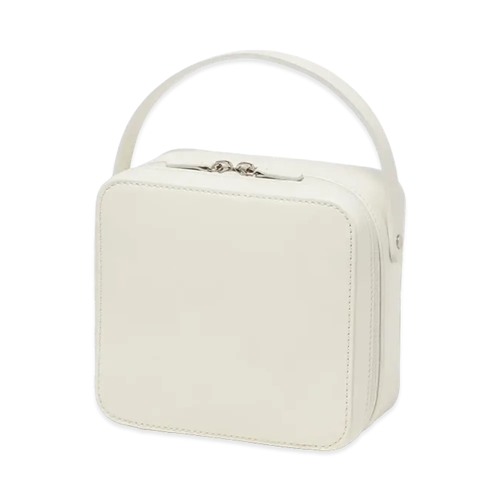 AURALEE Leather Small Travel Case Made By Aeta "White"