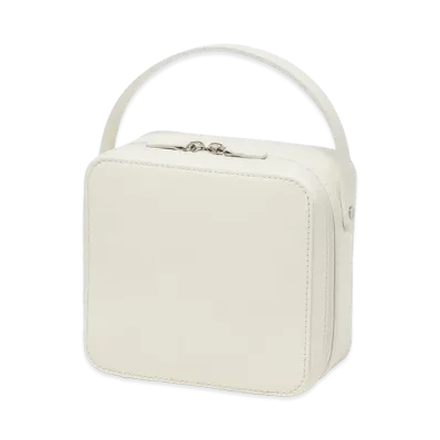 AURALEE Leather Small Travel Case Made By Aeta "White"