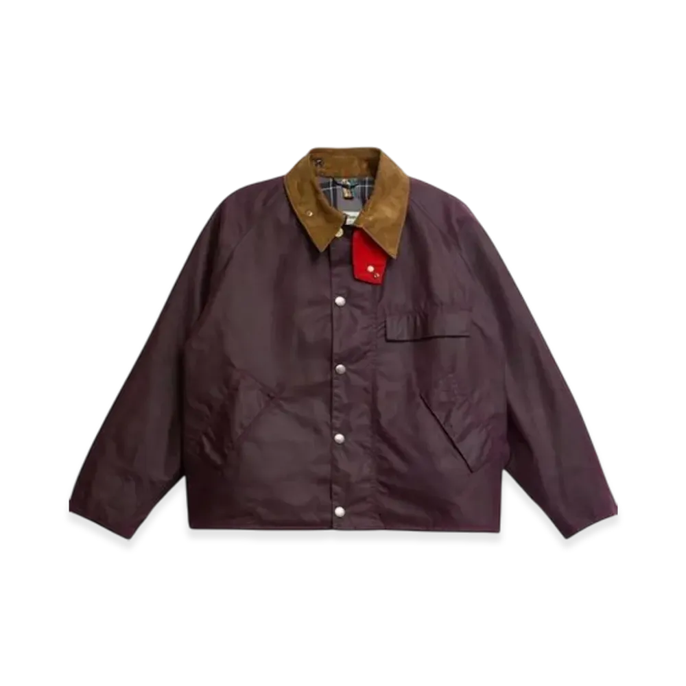 Barbour x Paul Smith Transport Work Jacket "Purple"