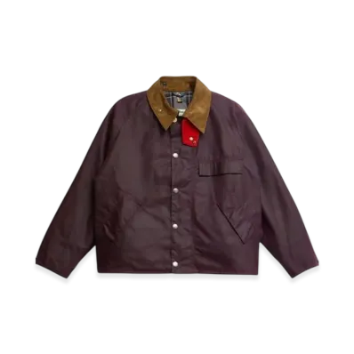 Barbour x Paul Smith Transport Work Jacket "Purple"