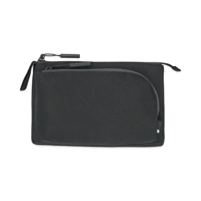 Incase Facet Accessory Organizer in Recycled Twill "BLACK"