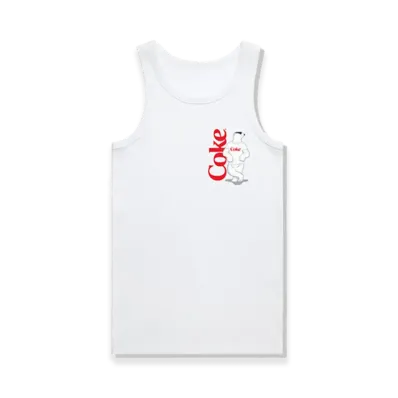 ANTI SOCIAL SOCIAL CLUB x Coca-Cola Polar Bear Coke Tank "White"
