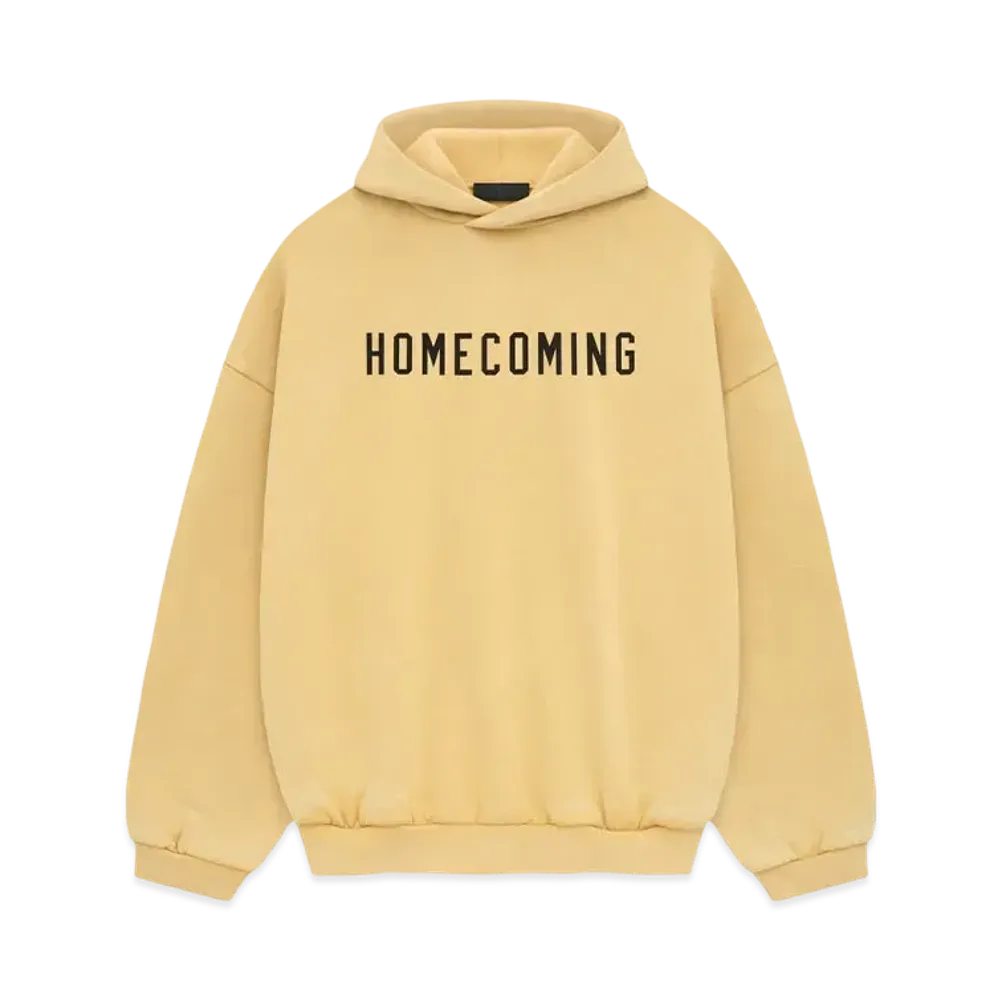FEAR OF GOD Essentials Heavy Fleece Hoodie "Amber"
