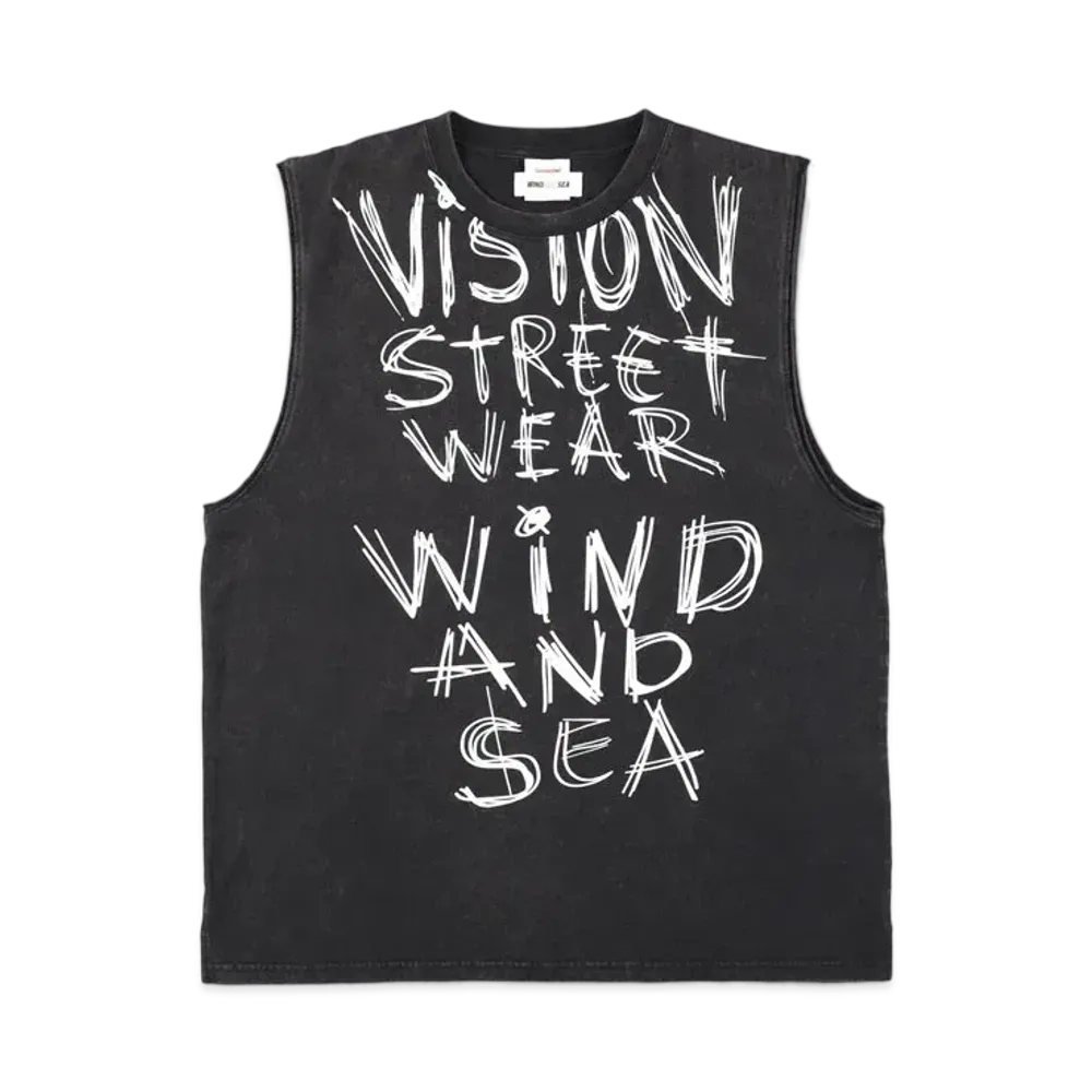 WIND AND SEA x VISION N/S Tee "Black"