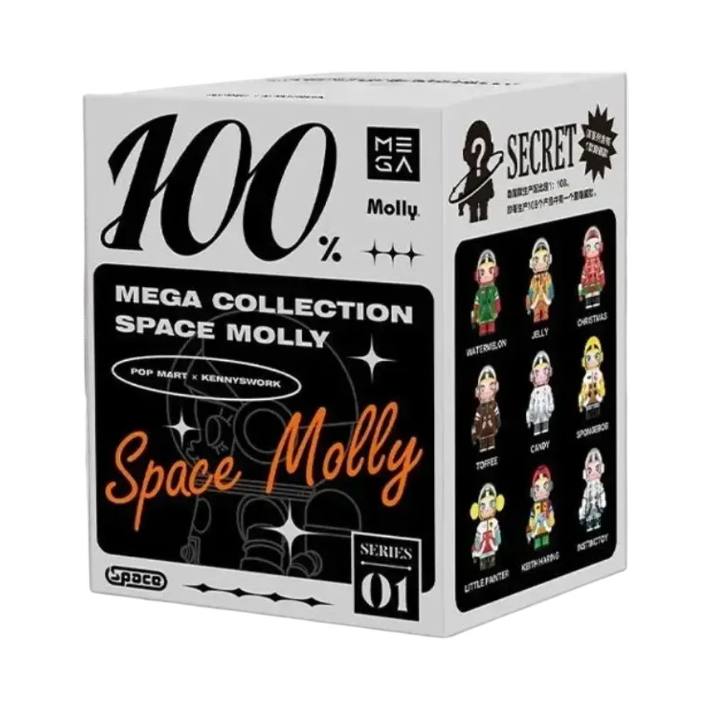 POP MART "MEGA COLLECTIONS" 100% SPACE MOLLY Series 1 [piece]