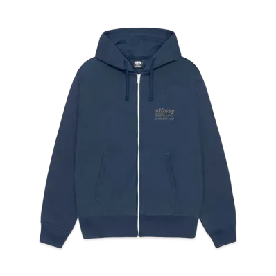 Stussy DNA Zip Hoodie "Navy" (FA24)