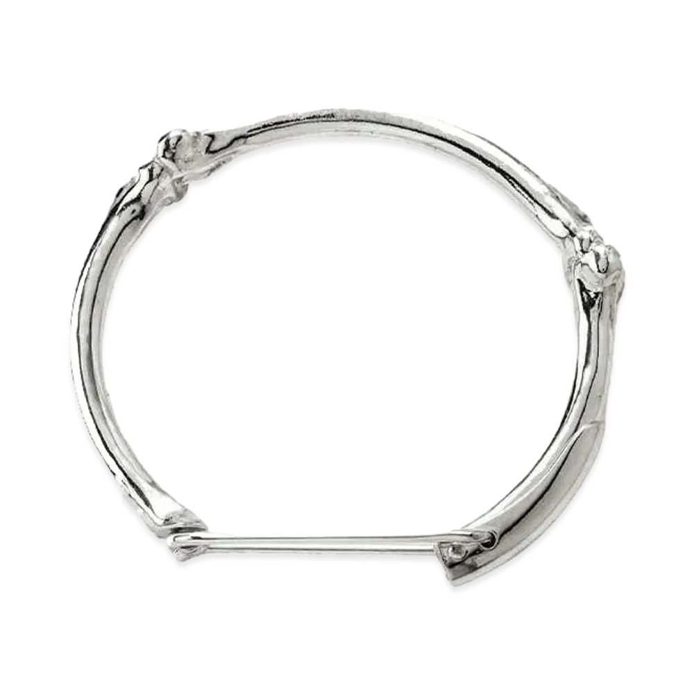 TAKAHIROMIYASHITATheSoloist. bone clip caff-L- "silver"