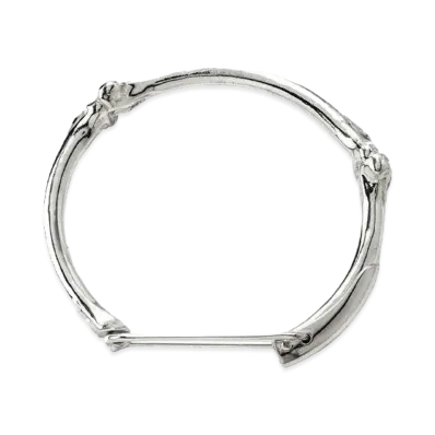 TAKAHIROMIYASHITATheSoloist. bone clip caff-L- "silver"
